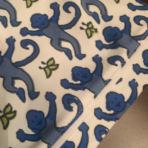 roller rabbit monkey  polo pajama set - Picture 6 of 6